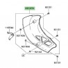 Sabot moteur droit Kawasaki Versys 650 (2010-2014) | Réf. 4910700826Z