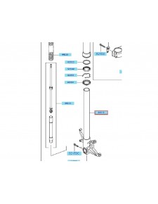 TUBE FOURCHE GAUCHE ZX10R 440130005