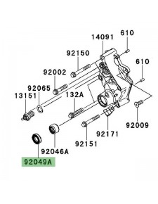 Joint spi carter de transmission Kawasaki Versys 650 (2010-2014) | Réf. 920491519