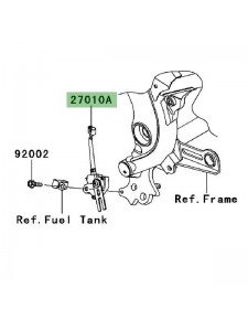 Contacteur de béquille Kawasaki Versys 650 (2010-2014) | Réf. 270101455