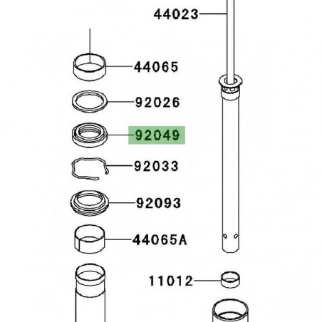 Joint spi de fourche Kawasaki Versys 650 (2010-2014) | Réf. 920490058