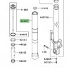Fourreau de fourche Kawasaki Versys 650 (2010-2014)
