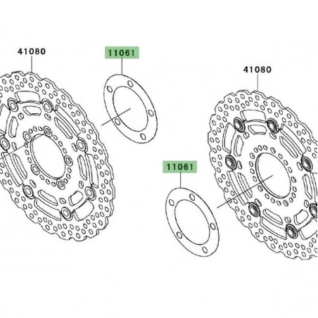 Joint disque de frein avant Kawasaki Versys 650 (2010-2014) | Réf. 110610029