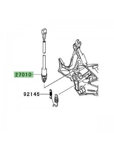 Contacteur de frein arrière Kawasaki Versys 650 (2010-2014) | Moto Shop 35