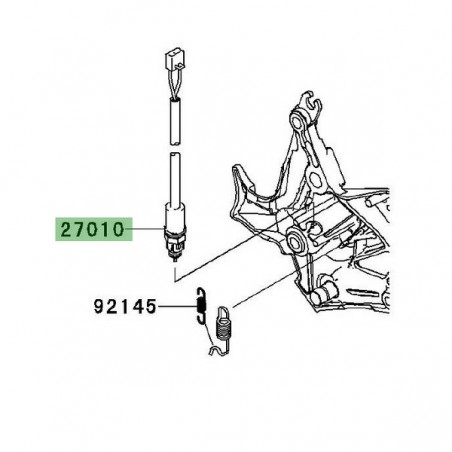 Contacteur de frein arrière Kawasaki Versys 650 (2010-2014) | Moto Shop 35