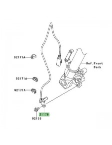 Câble ABS avant Kawasaki Versys 650 (2010-2014) | Réf. 211760040