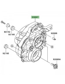 Optique avant Kawasaki Versys 1000 (2012-2014) | Réf. 230070149