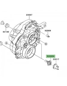 Ampoule H7 (12V/55W) optique avant Kawasaki Versys 650 (2010-2014) | Réf. 920690053