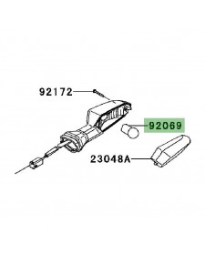 Ampoule (12V/10W) de clignotants Kawasaki Versys 650 (2010-2014) | Réf. 920690106