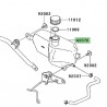 Vase d'expansion Kawasaki Versys 650 (2010-2024)