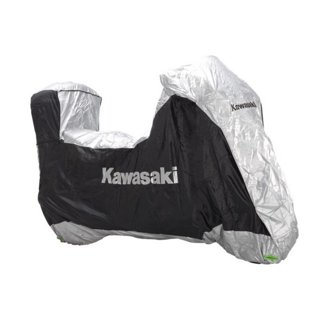 Housse d'extérieur extra-large + top-case Kawasaki | Réf. 039PCU0012 Housse d'extérieur extra-large + top-case Kawasaki | Réf. 039PCU0012