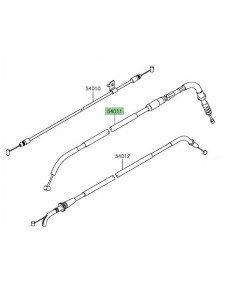 Câble d'embrayage Kawasaki Versys 650 (2015-2024)