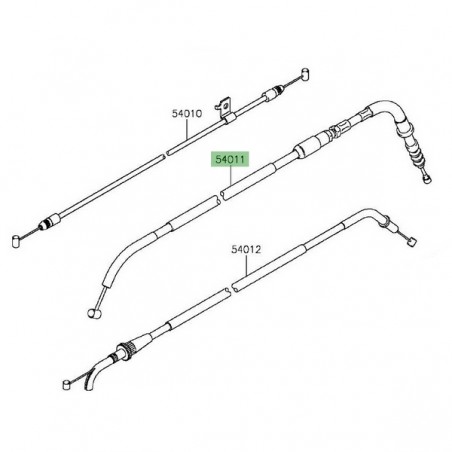 Câble d'embrayage Kawasaki Versys 650 (2015-2024) | Réf. 540110603