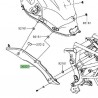 Cache latéral sous réservoir Kawasaki Versys 650 (2015-2021)