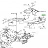 Entourage de feu arrière Kawasaki Versys 650 (2015-2024)