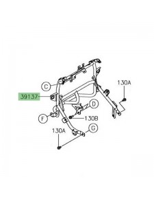 Support tête de fourche Kawasaki Versys 650 (2015-2021) | Moto Shop 35