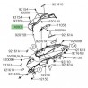 Visière de compteur Kawasaki Versys 650 (2015-2021)