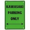 Plaque "Kawasaki Parking Only"