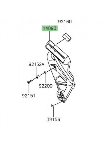 Cache pivot Kawasaki Versys 650 (2015-2024)