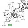 Protection platine repose-pieds avant Kawasaki Versys 650 (2015-2024)