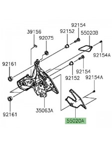 Pour Kawasaki Versys650 Versys 650 2007-2020 2021 2022 2023 Bouchon de  réservoir de liquide de frein avant et accessoires de protection du bouchon  de remplissage