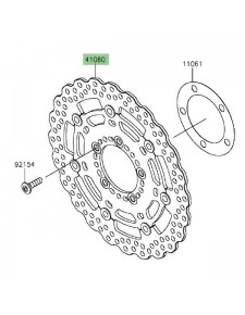 Disque de frein avant Kawasaki Versys 650 (2015-2016) | Réf. 4108006205C