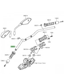 Guidon d'origine Kawasaki Versys 650 (2015-2021)