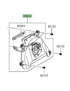 Ventilateur Kawasaki Versys 650 (2015-2024)