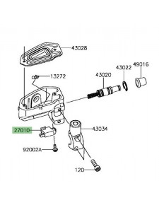 Contacteur de frein avant Kawasaki Z900 (2017-2019) | Moto Shop 35
