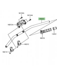 Guidon d'origine Kawasaki Z900 (2017-2019) | Réf. 46003067318R