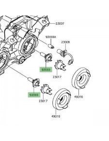 Ampoule H7 optique avant Kawasaki Z900 (2017-2019)