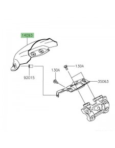 Saute-vent Kawasaki Z650 (2017-2019)