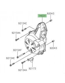 Carter d'alternateur Kawasaki Z650 (2017-2019) | Réf. 140310606