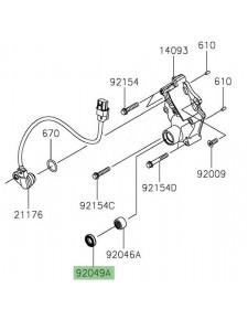 Joint spi carter de transmission Kawasaki Z650 (2017-2019)