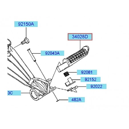 REPOSE PIED AR D ZR7