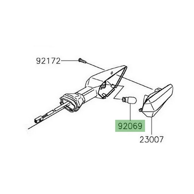 Ampoule clignotant FORZA - Consommables - Japauto Accessoires