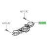 Té de fourche supérieur Kawasaki 44039016718R | Moto Shop 35