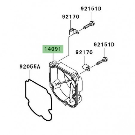 Carter d'allumage Kawasaki Z1000 (2003-2006) | Réf. 140910083