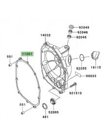 Joint carter d'embrayage Kawasaki z1000 (2003-2009) | Réf. 110611166