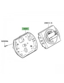 Dessous de compteur Kawasaki Z1000 (2003-2006) | Réf. 140911569