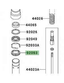 Cache poussière Kawasaki Z1000 (2003-2006)