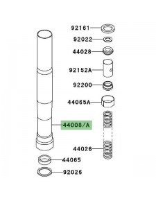 Fourreau de fourche Kawasaki Z1000 (2003-2006) | Réf. 440081059