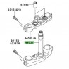 Té de fourche inférieur Kawasaki Z1000 (2003-2006)