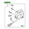 Commodo droit Kawasaki Z1000 (2003-2006)