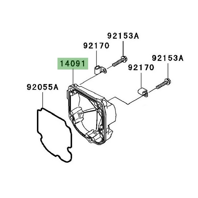 Carter d'allumage Kawasaki Z1000 (2007-2009) | Réf. 140910570