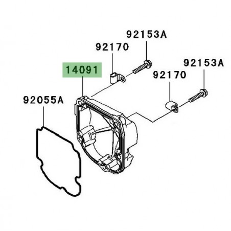 Carter d'allumage Kawasaki Z1000 (2007-2009) | Réf. 140910570
