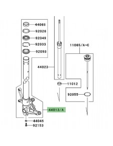 Tube de fourche Kawasaki Z1000 (2003-2009)