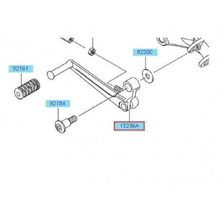 LEVER-COMP CHANGE PEDAL