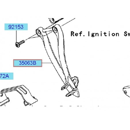 PLATINE  RR GAUCHE F.S.NO