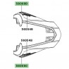 Autocollant coque arrière Kawasaki Z1000 (2012-2013)